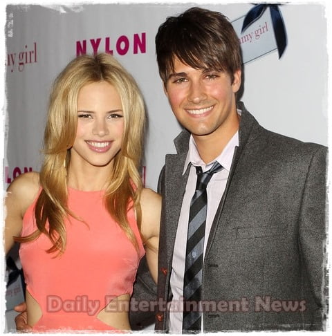 Are James Maslow and Halston Sage dating?? | Yahoo Answers
