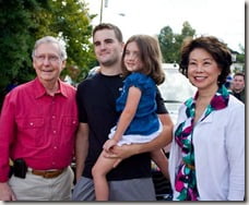 chao elaine mitch wife mcconnell kentucky politician republican her according