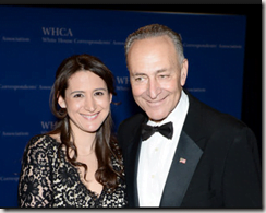schumer weinshall iris wife sen charles ny tthe alison daughters lifelong resident brooklyn jessica husband two her