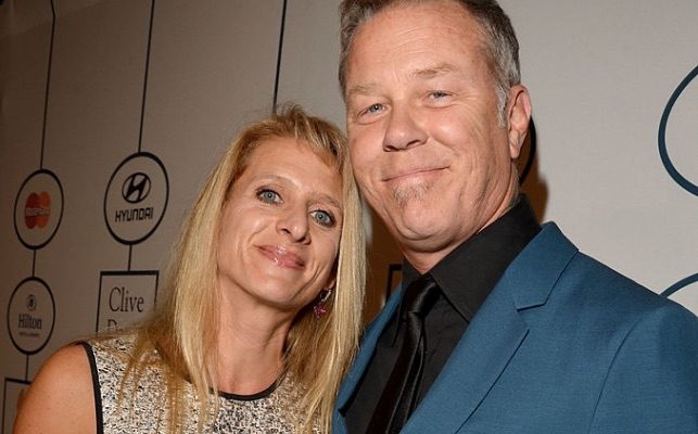 Metallica's James and Francesca happily married for almost 21 years