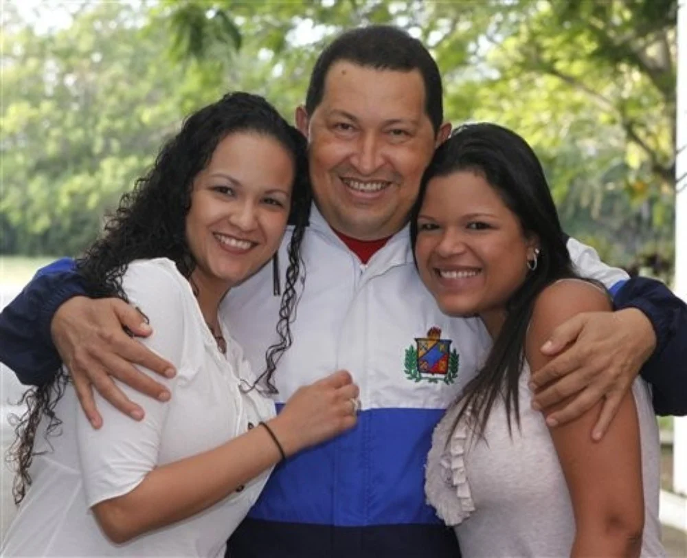 4 - Rosa Virginia and Maria Gabriela Chavez are Venezuelan President Hugo Chavez' Daughters