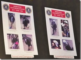Boston Marathon Bombers FBI photos