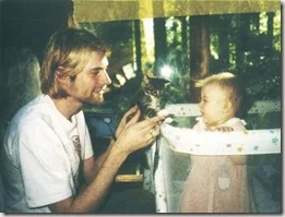 Kurt Cobain Frances Bean Cobain pic