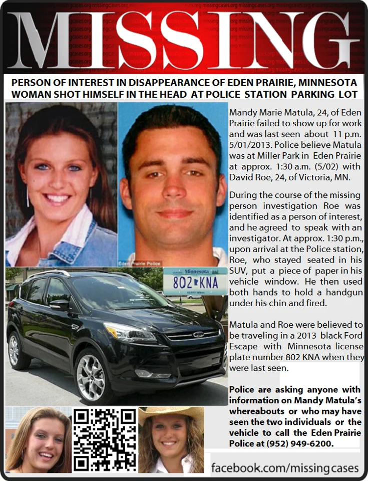 4 - David Marshall Roe- Eden Prairie missing girl Mandy Matula's Boyfriend