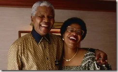 Nelson Mandela and Graça Machel in 1998