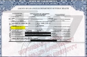 Daphne Joy 50 Cent son Sire Jackson birth certificate