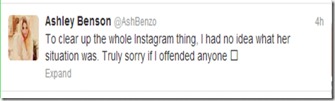 ashley benson-twitter-apology