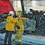 Paul Walker car crash photos