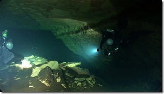 Eagle Nest Sink underwater cave pic