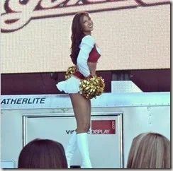 Morgan McLeod sf 49ers cheerleader pic