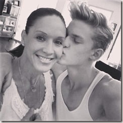 Angie Simpson Cody Simpson mother picture