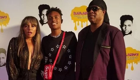 Mandy Blank 10 - Mandla Morris’ Parents Stevie Wonder & Kai Millard Morris