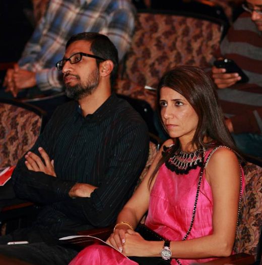 Sundar Pichai And His Wife
