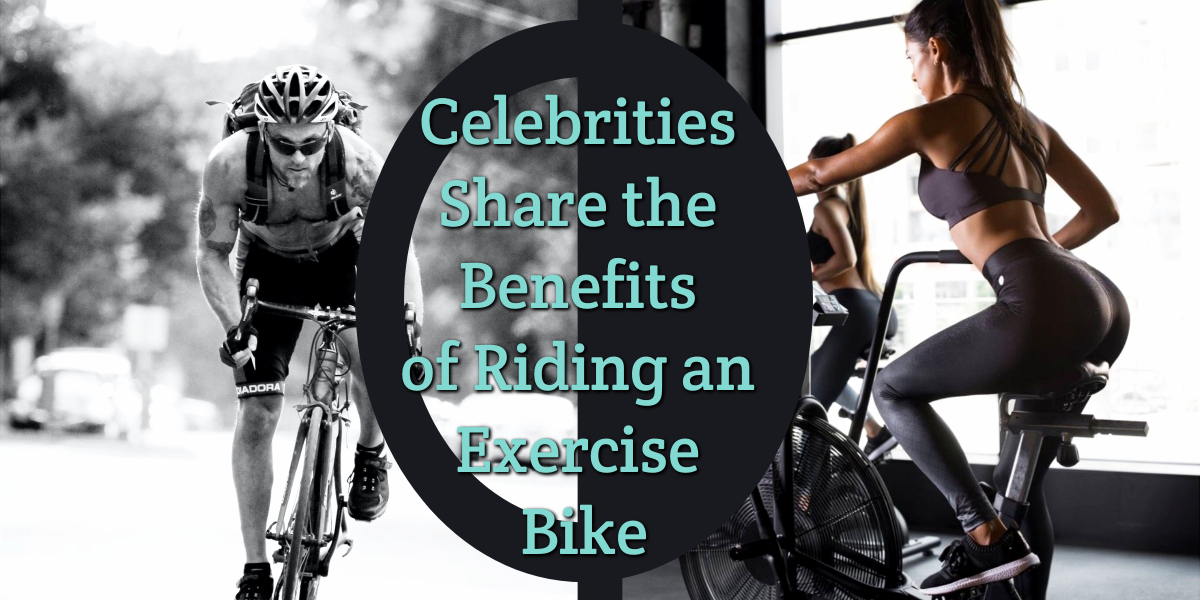 For many celebs the bike has become a popular and convenient workout and is clear to the eye that there are tons of benefits of riding an exercise bike!
