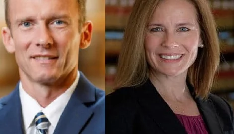 Jesse Barrett is the longtime husband of appeals court judge, Amy Coney Barrett, most recently President Trump’s pick for the Supreme Court.