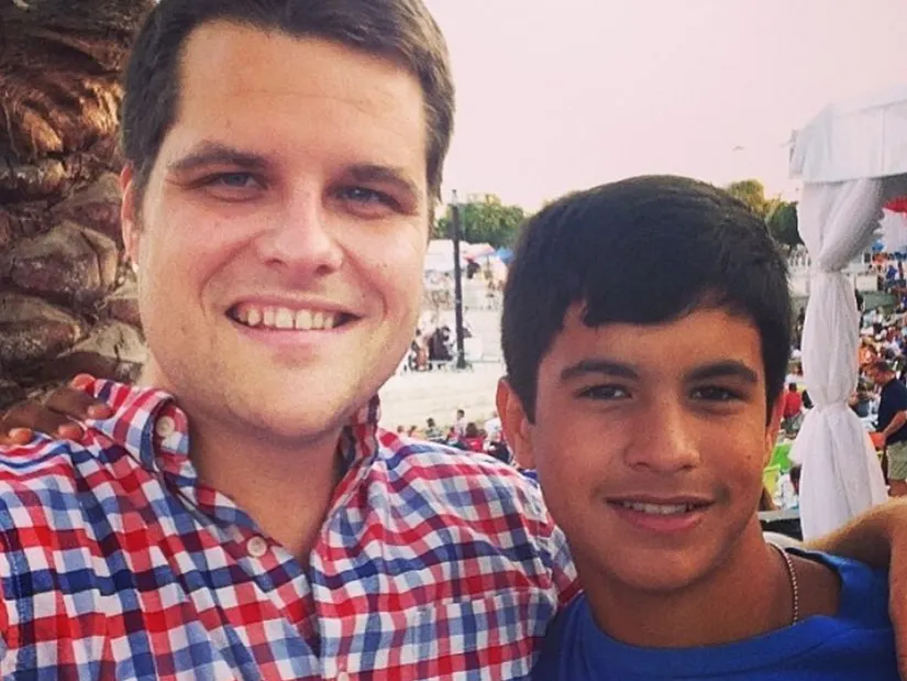 Matt Gaetz son 1 - Matt Gaetz Son Nestor Galban